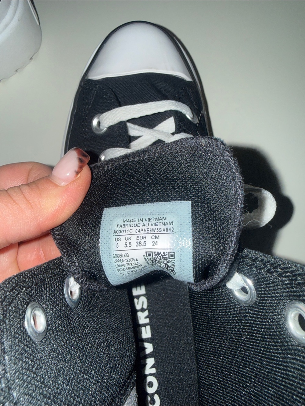 Converse Chuck Taylor All Star Lugged Black and White High-Top Platform Sneakers - Picture 11 of 12